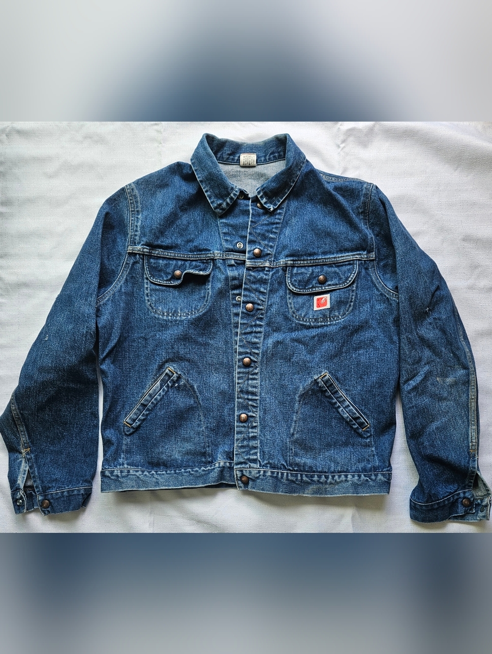 GWG Vintage Denim Jacket Mens Large